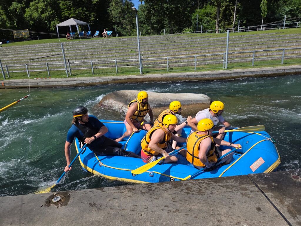 Datentreiber bei der Augsburger Rafting Challenge 2026